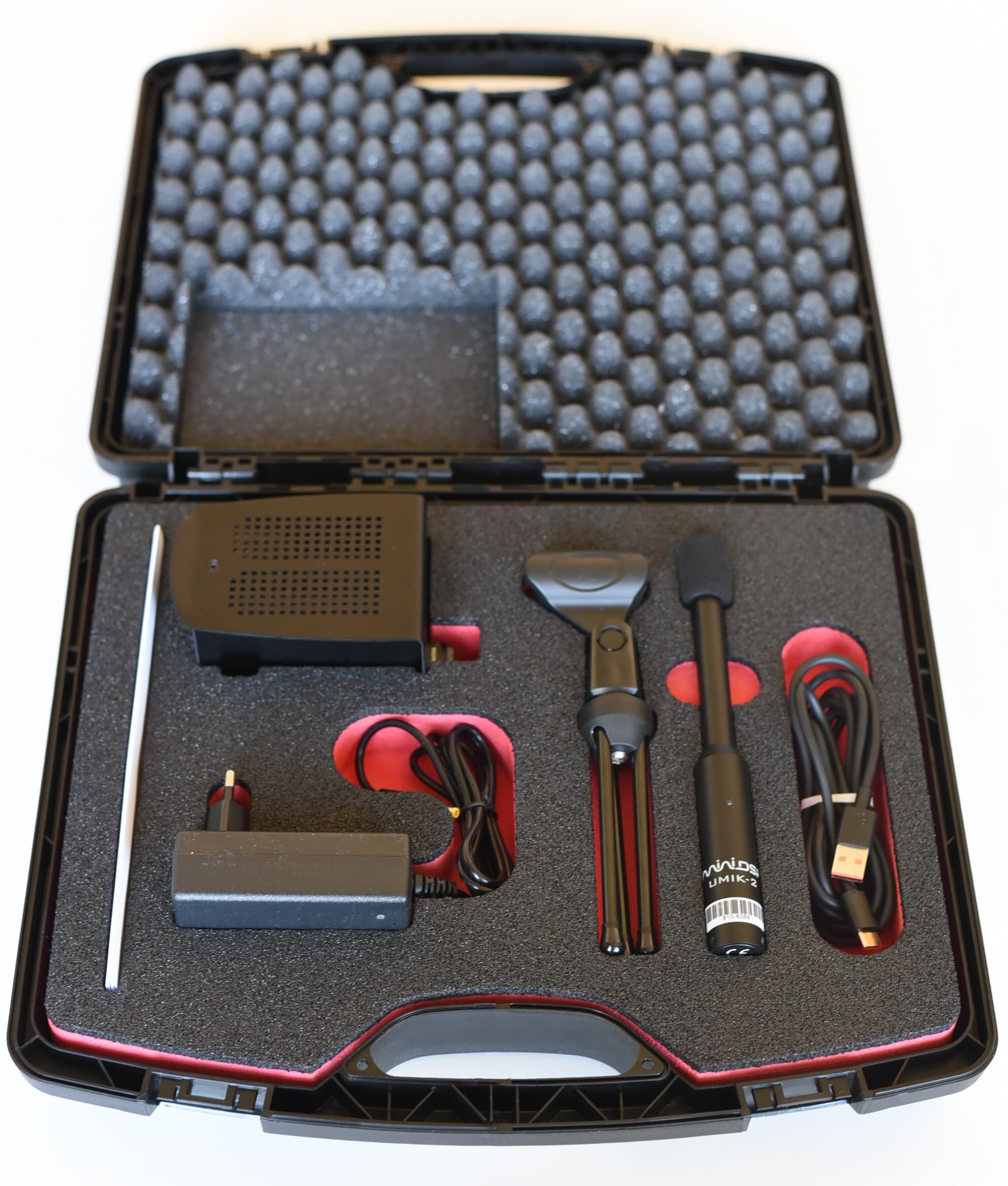 Open suitcase